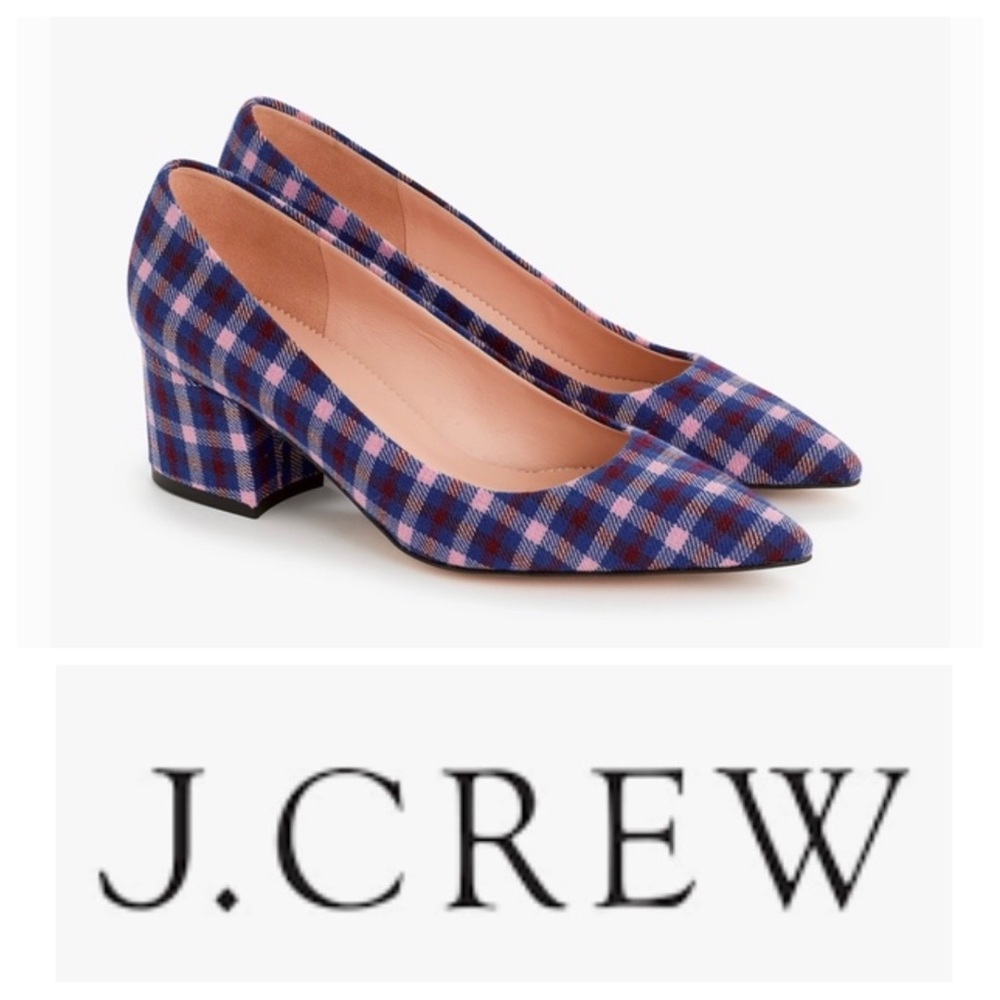 J. Crew Laney Block Heels Size 9.5